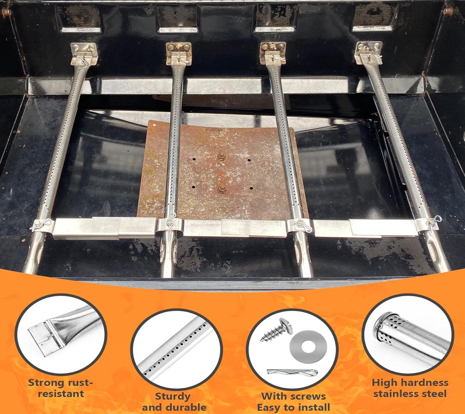 imageHisencn Replacement Parts for Charbroil Performance 5 Burner Grill 463347519 463347518 Grill Parts for CharBroil 463373319 463373019 Grill Replacement Parts Kit18 x 223 Charbroil Performance 4 Burner
