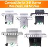 Hisencn 18” -33” Adjustable Warming Rack for Charbroil Grill Replacement Parts, Stainless Steel Warming grates for Charbroil 3&4&6 Burner Grills, for Charbroil Performance 463276517 463244819