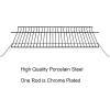 Hisencn Grill Warming Rack for Charbroil Performance 463342119 463332718 4633421198 463376117 463376217 463335517, 22 7/10″ Inch Porcelain Steel Swing Away Grid for Char-Broil G470-0001-W1