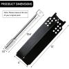 Hisencn Repair Kit for Charbroil Classic 360 3-Burner Gas Grills, for Char-Broil 463742418 463773717 463773817 463773917, Replacement for American Gourmet 465735621, G320-0200-W1, G215-0203-W1(For 4 burner)
