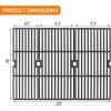 Hisencn Replacement Parts for Charbroil Performance 5 Burner Grill 463347519, 463347518, Grill Parts for Char-Broil 463373319, 463373019 Grill Replacement Parts Kit(For Charbroil Performance 475 4 Burner)