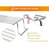 Hisencn Stainless Steel Warming Rack for Weber Spirit 200 & Spirit II Series with Front Control Knob, Fits Spirit E210 S210 E220 S220 Gas Grills, Compatible with Weber 69866 67026(For Spirit 200 with Front Knobs)