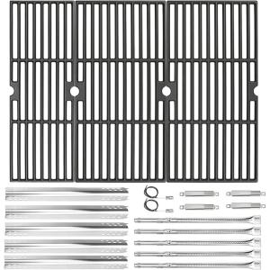 Hisencn Replacement Parts for Charbroil Performance 5 Burner Grill 463347519, 463347518, Grill Parts for Char-Broil 463373319, 463373019 Grill Replacement Parts Kit(18″ x 25″- Charbroil Performance 5 Burner)