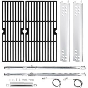 Hisencn Replacement Parts for Charbroil Performance 5 Burner Grill 463347519, 463347518, Grill Parts for Char-Broil 463373319, 463373019 Grill Replacement Parts Kit(18″ x 15.8″- Charbroil Performance 2 Burner)