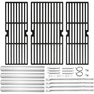 Hisencn Replacement Parts for Charbroil Performance 5 Burner Grill 463347519, 463347518, Grill Parts for Char-Broil 463373319, 463373019 Grill Replacement Parts Kit(18″ x 22.3″- Charbroil Performance 4 Burner)