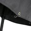 Heavy-Duty Waterproof Patio Grill Cover for Camp Chef 3 Burner Stoves, Durable Material for PRO90, TB90LW, TB90LWG, TB90LWG15, GB90D, SPG90B, Secure Hook Design, Convenient Handle, Black
