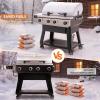 Hisencn Grill Cover for Recteq RT-B380 RT-B380X Wood Pellet Grill Smoker, Heavy Duty Waterproof Rec Tec 380 Cover with Reflective Strips, Moisture Proof Vents and Adjustable Drawstring, Outdoor BBQ(for X-Fire Pro 825)