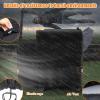 Hisencn Grill Cover for Recteq RT-B380 RT-B380X Wood Pellet Grill Smoker, Heavy Duty Waterproof Rec Tec 380 Cover with Reflective Strips, Moisture Proof Vents and Adjustable Drawstring, Outdoor BBQ(for RT-590)