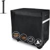 Hisencn Grill Cover for Camp Chef FTG600 Flat Top Grill and Camp Chef 4-Burner Griddle, Weather Resistant & Waterproof, 600D Heavy Duty, with Support Pole to Prevent Water Leaking