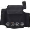 Hisencn Grill Cover for Green Mountain Daniel Boone Prime WiFi Grills, Wood Pellet Grill Cover for Ledge Prime Plus WiFi Pellet Grill, Full Length BBQ Cover, 600D Fabric, Black