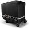 Hisencn Grill Cover for Recteq RT-B380 RT-B380X Wood Pellet Grill Smoker, Heavy Duty Waterproof Rec Tec 380 Cover with Reflective Strips, Moisture Proof Vents and Adjustable Drawstring, Outdoor BBQ(for RT-B380)