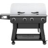 Hisencn Grill Cover for Recteq RT-B380 RT-B380X Wood Pellet Grill Smoker, Heavy Duty Waterproof Rec Tec 380 Cover with Reflective Strips, Moisture Proof Vents and Adjustable Drawstring, Outdoor BBQ(for X-Fire Pro 825)