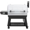 Hisencn Grill Cover for Recteq RT-B380 RT-B380X Wood Pellet Grill Smoker, Heavy Duty Waterproof Rec Tec 380 Cover with Reflective Strips, Moisture Proof Vents and Adjustable Drawstring, Outdoor BBQ(for Flagship 1100)