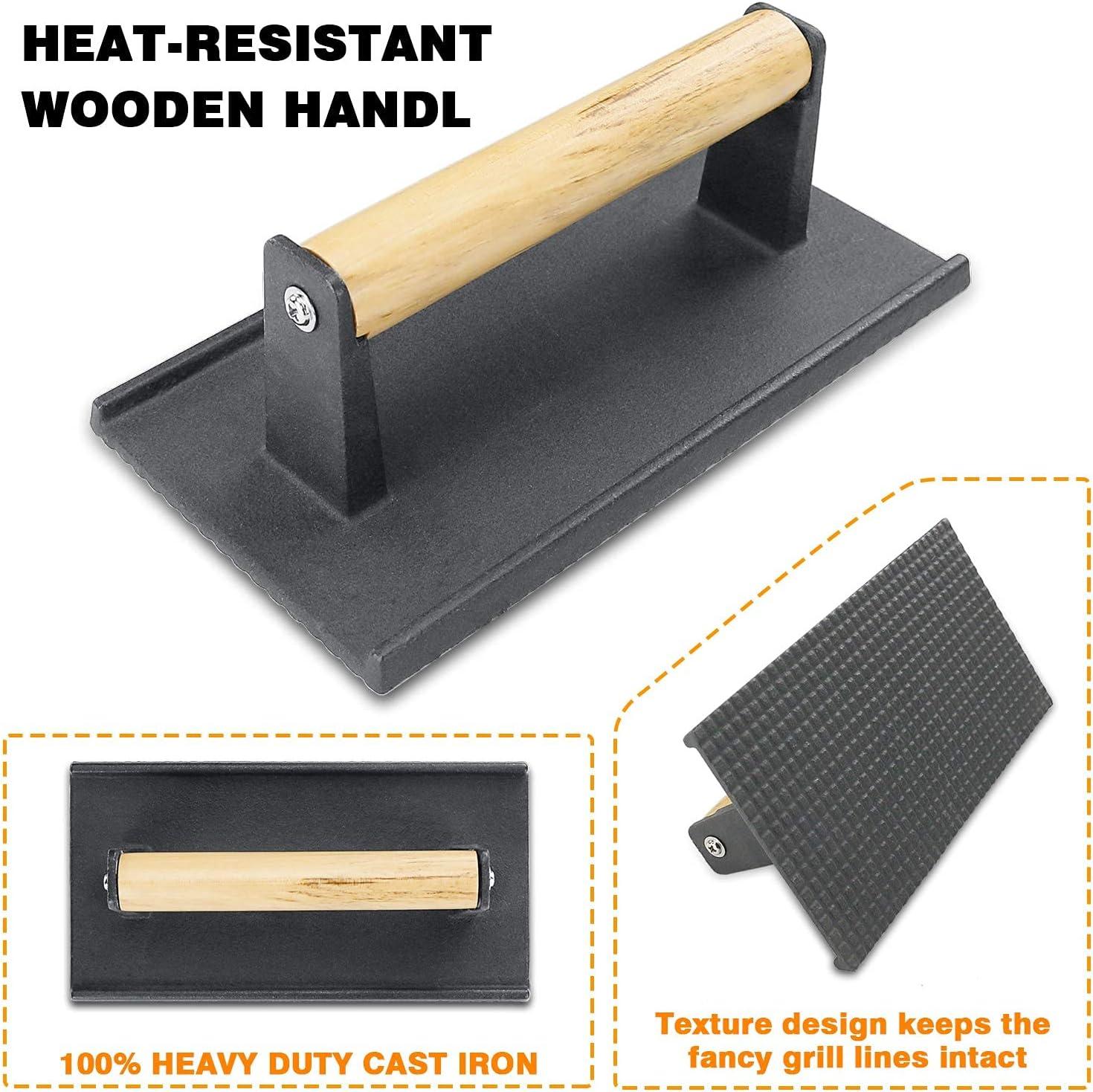 imageHisencn Griddle Tools Set Flat Top Grill Accessories Kit Style 1