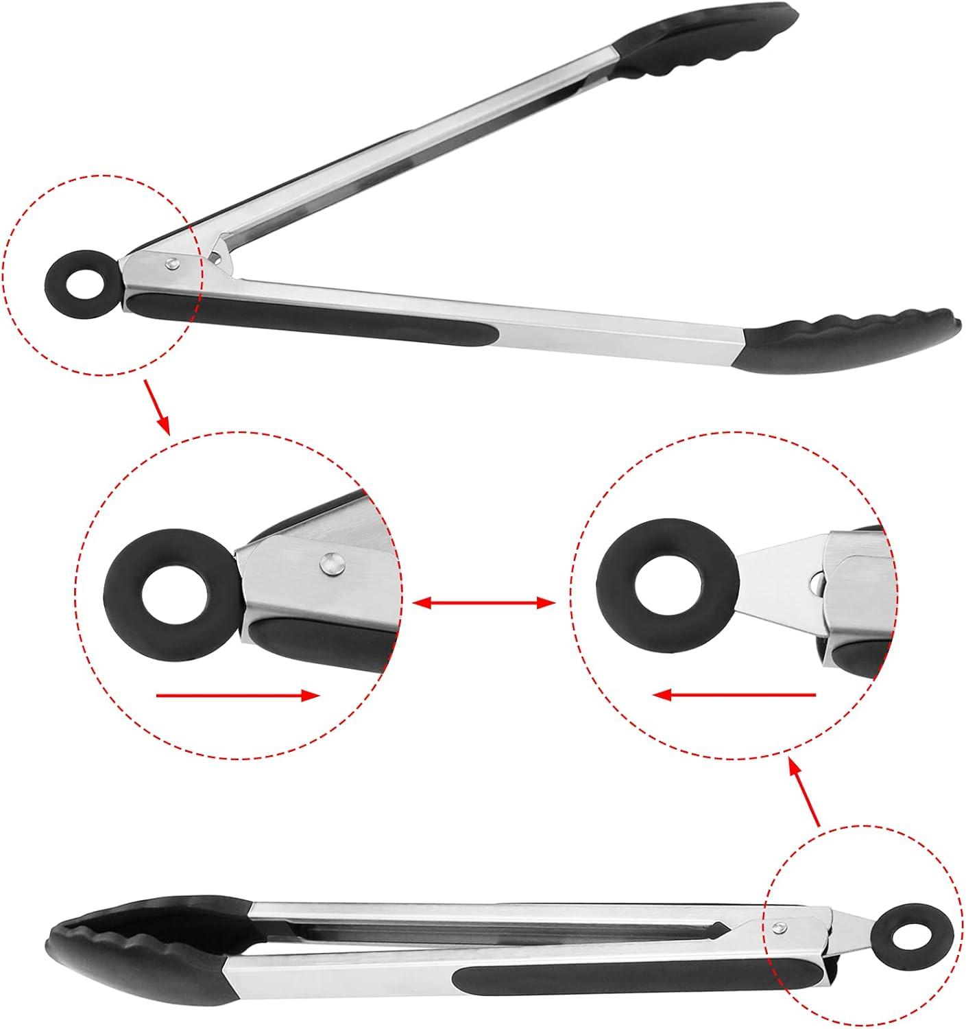 imageHisencn Griddle Tools Set Flat Top Grill Accessories Kit Style 6