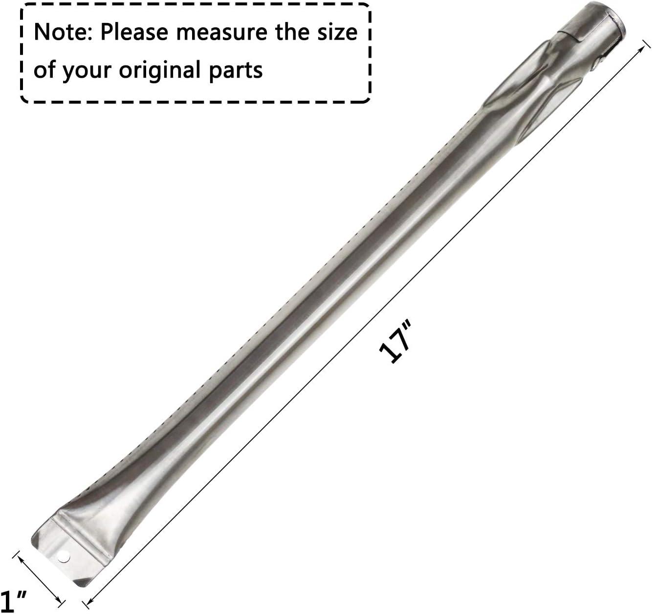 imageHisencn Grill Replacement Parts for Members Mark GR2039201MM00 17 inch Heat Plates Grill Burners Replacement for Bakers and Chefs ST1017012939 SAMS Club and Grill Chef BIG8116 Uniflame 8 Pack
