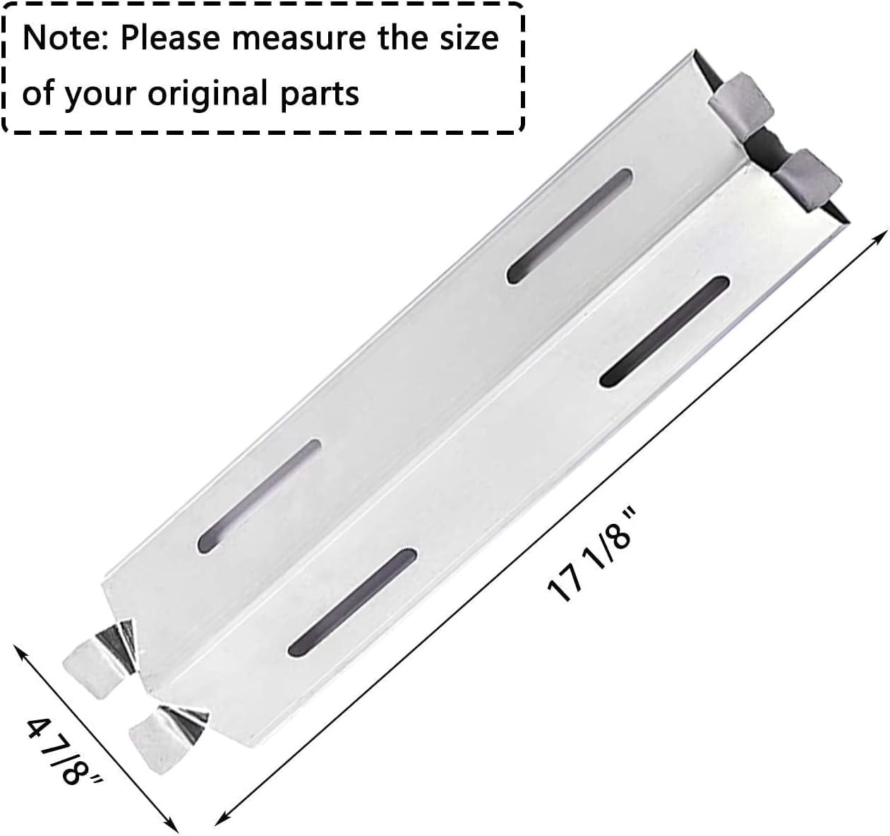 imageHisencn Grill Replacement Parts for Members Mark GR2039201MM00 17 inch Heat Plates Grill Burners Replacement for Bakers and Chefs ST1017012939 SAMS Club and Grill Chef BIG8116 Uniflame 8 Pack