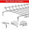 Hisencn 25.6 inch Grill Warming Rack for Home Depot Nexgrill 4 Burner 720-0830H, Chrome Plated Warming Rack Grates Grids For Nexgrill Accessories(For Nexgrill)
