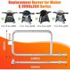 Hisencn 65032 Grill Burner Tube for Weber Q3200, Q3000, Q320, Q300, 57060001, 404341, 586002 Gas Grills, 304 Stainless Steel, Grill Burner Replacement for Weber Q Series 60036, 80385, 13122(23.75 in)