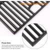 Hisencn Grill Parts Kit for Home Depot Nexgrill 6 Burner 720-0896E, 720-0896B, 720-0896C Gas Grill, Stainless Steel Grill Burners, Heat Plates Tent Shields Flame Tamers, Cooking Grates Grid(3 Cast Iron grates + 6 burner + 6pc heat tent)