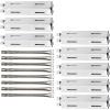 Hisencn Grill Replacement Parts for Members Mark GR2039201-MM-00, 17 inch Heat Plates, Grill Burners Replacement for Bakers and Chefs ST1017-012939 SAMS Club and Grill Chef BIG-8116, Uniflame (8 Pack)