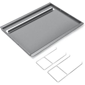 Hisencn 25.6″ x 16.7″ Griddle for Gas Grill, Cast Iron Griddle FlatTop Insert for Nexgrill, Weber, Charbroil, Pit Boss, Traeger, Camp Chef and more Grill, Griddle for Outdoor Gas & Charcoal Grills