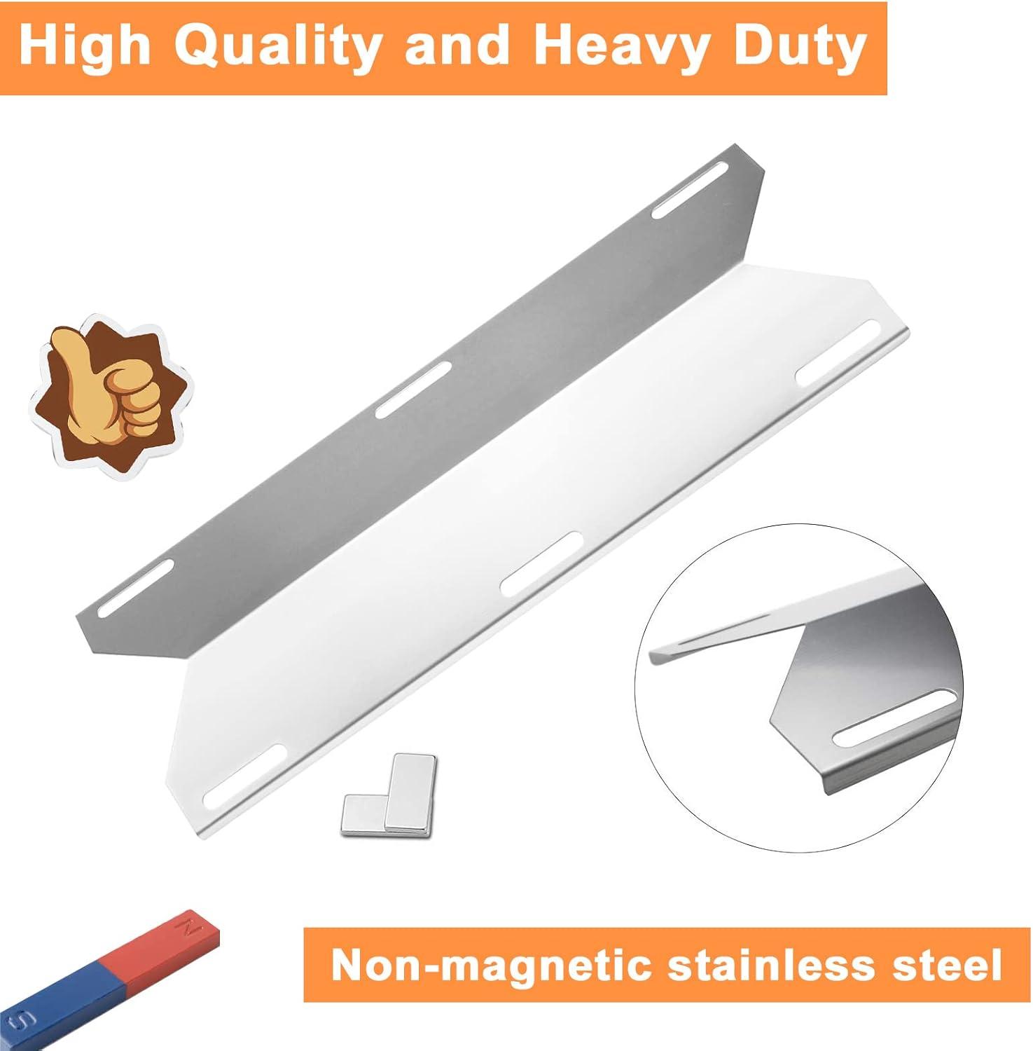 imageHisencn Replacement Reapir Kit for Charmglow 7200234 Nexgrill 7200033 7200234 7200289 Kirkland 7200025 Gas Grill Models Heat Plate Shield Tent Flame Tamer Burner Tube and Temp Gauge3 Pack