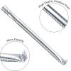 Hisencn Replacement Reapir Kit for Charmglow 720-0234, Nexgrill 720-0033, 720-0234, 720-0289, Kirkland 720-0025 Gas Grill Models, Heat Plate Shield Tent Flame Tamer, Burner Tube and Temp Gauge(3 Pack)