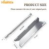 Hisencn Replacement Reapir Kit for Charmglow 720-0234, Nexgrill 720-0033, 720-0234, 720-0289, Kirkland 720-0025 Gas Grill Models, Heat Plate Shield Tent Flame Tamer, Burner Tube and Temp Gauge(3 Pack)