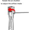 Hisencn Replacement Reapir Kit for Charmglow 720-0234, Nexgrill 720-0033, 720-0234, 720-0289, Kirkland 720-0025 Gas Grill Models, Heat Plate Shield Tent Flame Tamer, Burner Tube and Temp Gauge(5 Pack)