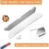 Hisencn Replacement Reapir Kit for Charmglow 720-0234, Nexgrill 720-0033, 720-0234, 720-0289, Kirkland 720-0025 Gas Grill Models, Heat Plate Shield Tent Flame Tamer, Burner Tube and Temp Gauge(3 Pack)