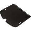 Hisencn 7034 Cast Iron Griddle for Weber Traveler Portable Gas Grill, Cooking Griddle for Weber Traveler 9010001 Outdoor BBQ Grill Replacement Part, Black