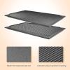 Hisencn Cast Iron Griddle, Nonstick Reversible Griddle for Gas Grill, Cast Iron Griddles Plate for Gas Stove Top, Oven, Outdoor Grill or Campfire (16.45” x 9.45”)