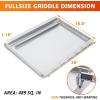Hisencn Full Size Griddle Insert for Genesis II 300 Series (2017 and Newer), Flat Top Griddle for Weber Genesis II 310 315 325 335 E-325 E-335 S-325 S-335(2022), Replacement Parts for Weber 66095