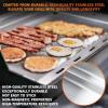 Hisencn Full Size Griddle Insert for Genesis II 300 Series (2017 and Newer), Flat Top Griddle for Weber Genesis II 310 315 325 335 E-325 E-335 S-325 S-335(2022), Replacement Parts for Weber 66095