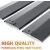Hisencn Replacement Parts for Chargriller 5050, 3001, 5650, 3008, 3030, 4000, King Griller 5252, Burner Tube, Porcelain Steel Heat Plate Tent, Ignitor for Chargriller 3 Burner Gas Grill(Porcelain Steel)