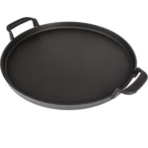 Hisencn 7421 Gourmet BBQ System Griddle for Weber 22 1/2 inch Charcoal Grill, Cast Iron 12″ Griddle Pan for Weber Original Kettle Premium 22.5” Smokers, Performer Premium Grill