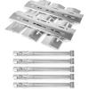 Hisencn Grill Replacement Part for Kenmore P02008010A, P02008029A, P01705009E, P01708034E, 141.16123, 141.16233 Gas Grill, Stainless Steel Burner, Heat Plate for Kenmore Grill Replacement Parts