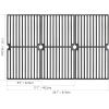 Hisencn Grill Grates for Brinkmann 810-2410-S, 810-2511-S, 810-8410-F, 810-2512-S, 810-8411-5, Porcelain Coated Cast Iron Cooking Gtates for Brinkmann Grill Replacement Parts, 17.75″ x 26.7″, 3 Pack