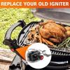 Hisencn 63788 Igniter Kit for Weber Q3200, Q320 Portable Grills, Electronic Igniter Kit for Weber Q 320 (2008) and Weber 3200 (2014) Series Gas Grills, Grill Igniter and Electrode Ignition Kit