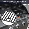 Hisencn 17 Inch Grill Grate and Griddle Replacement Parts for Nexgrill 4 Burner 720-0830HR 720-0830H 720-0958A 720-0783E, 5 Burner 720-0888N, 720-0888 720-0697 Gas Grill Models(For Nexgrill 720-0925P grate&griddle)