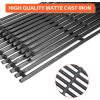 Hisencn Grill Parts for Home Depot Nexgrill 5 Burner 720-0882A, Stainless Steel Heat Plates and Grill Grates, 16.9” x 28.7” Cooking Grates for Nexgrill 720-0882A Evolution Infrared Plus(With 2 Porcelain steel heat plates&2 grill grates)