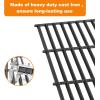 Hisencn Replacement Parts for Char-Griller 5050, 3001, 5650, 3008, 3030, 4000, Porcelain Steel Heat Plate and Cooking Grates for Chargriller 3 Burner Gas Grill(For Char-Griller 19 7/10” x 31 7/8”)