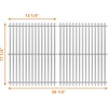 Hisencn Grill Cooking Grates for Nexgrill 4-5 Burner Grills 720-0783E 720-0697 720-0888 720-0783C, for Charbroil 463241113 463449914, for Master Forge 1010037 Grids Replacement Part, 17 1/4″