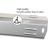 Hisencn Stainless Steel Gas Grill Heat Shield Plate Heat Tent Shield Deflector Replacement Parts for Dyna-Glo DGA480, DGA550, DGA480ssn, DGA480ssp, Master Forge MFA480, 550 Gas Grill Models (5-pack)