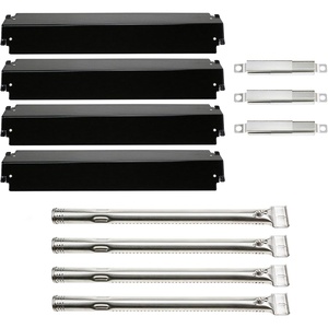 Hisencn Grill Parts for Charbroil Replacement Parts 463244011 463244012 463257010 463247310 463243911 463247412 463247512, Porcelain Replacement for 463247109 Commercial Series 4 Burner Gas Grills(Porcelain Coated)