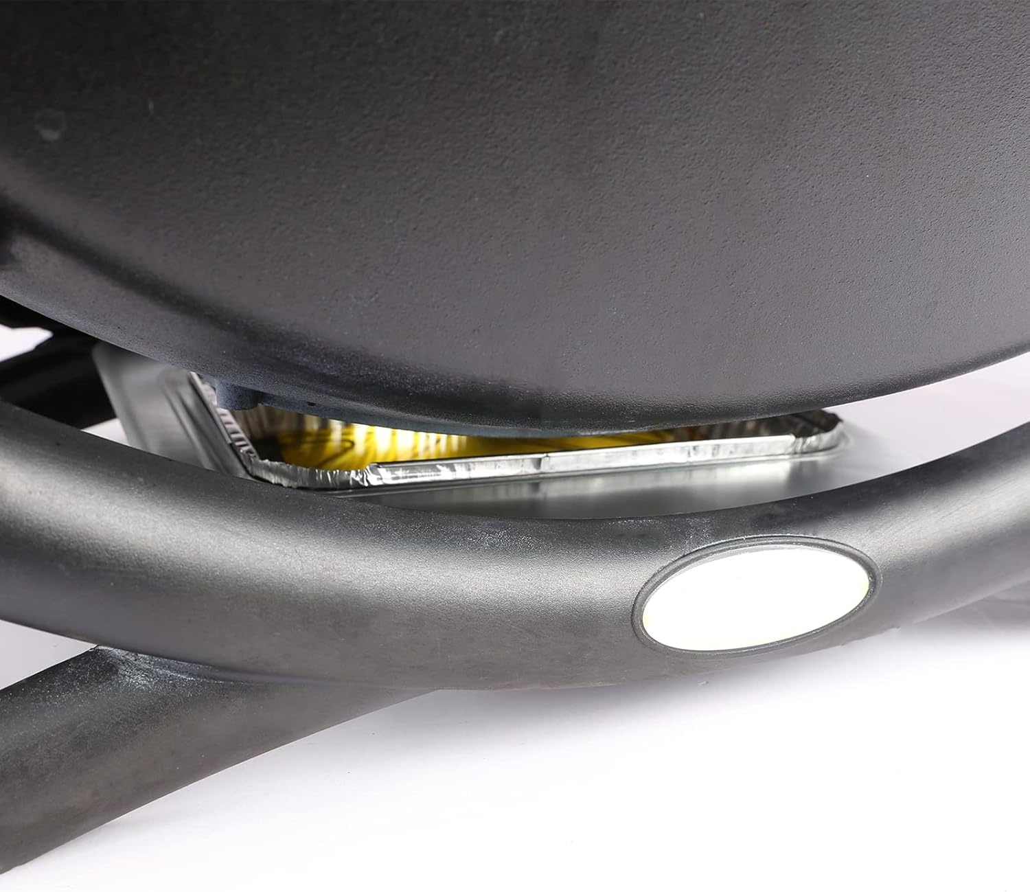 image:imageHisencn Drip Pan for Weber 93305 Catch Pan with 20Pack 6415 Foil Grease Tray Liners for Spirit 200 300 Grillsamp Genesis II 300 Weber Genesis SilverGoldPlatinum Painted Steel12 x 106 x 127 inch for Weber 80580