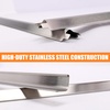 Grill Replacement Parts Kit Compatible with Char-Broil Performance 5 Burner 463347519 463347518 463243518 463275517 463373019, 475 4 Burner Gas Grill, Burners Heat Plates Crossover Tubes Igniters(15.5″- Charbroil Performance 4 Burner Grill)