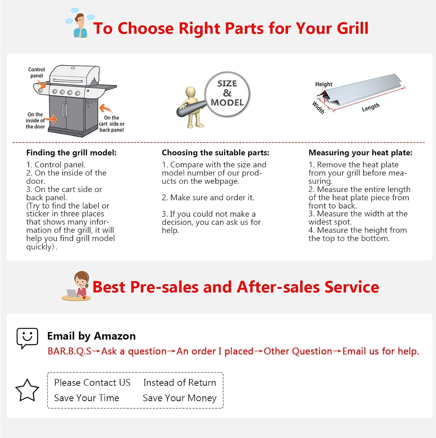 image:imageHisencn Grill Heat Plate for Brinkmann 8103660S 8102511S 8102512S8102410S Replacement Heat Tent Shield Deflector for Uniflame Aussie and Others 15 38 inch BBQ Flame Tamer Burner Cover