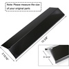 Hisencn Grill Heat Plate for Brinkmann 810-3660-S, 810-2511-S, 810-2512-S,810-2410-S, Replacement Heat Tent Shield Deflector for Uniflame, Aussie and Others, 15 3/8 inch BBQ Flame Tamer Burner Cover